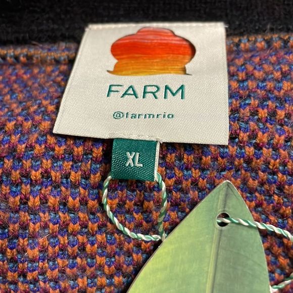 FARM Rio Pineapple Scarf Cardigan - Picture 4 of 5